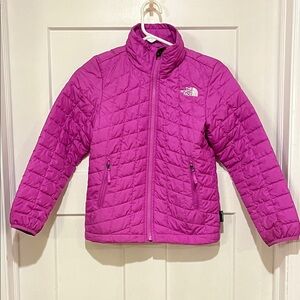 The North Face Fuchsia Quilted Jacket